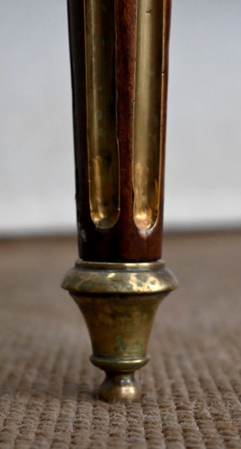Important Bureau Cylindre en Acajou, style Louis XVI, époque Napoléon III – 2ème moitié XIXe