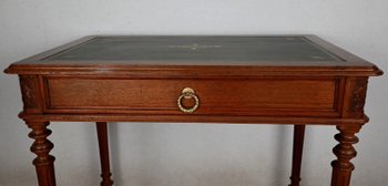 Petit Bureau en Acajou, style Louis XVI – 1900