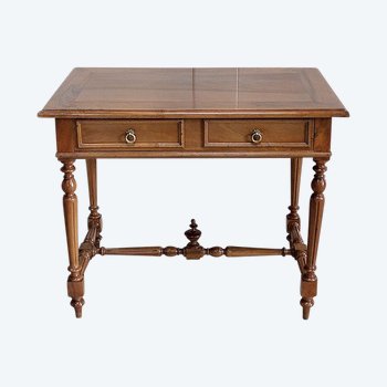 Small Walnut Desk Table - 1920