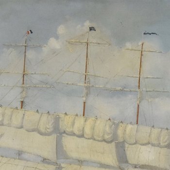 Portrait De Bateau époque 1900