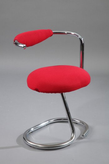 Set of 8 "Cobra" Chairs by Giotto Stoppino