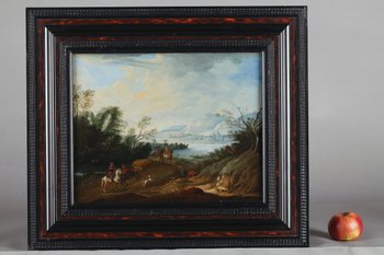 Two Landscapes Attributed to Elias Martin, 18th Century