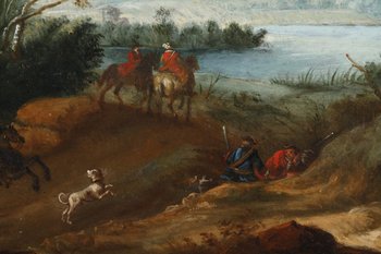 Two Landscapes Attributed to Elias Martin, 18th Century
