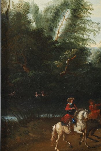 Two Landscapes Attributed to Elias Martin, 18th Century
