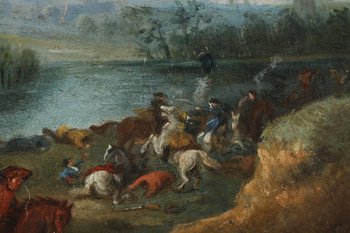 Two Landscapes Attributed to Elias Martin, 18th Century