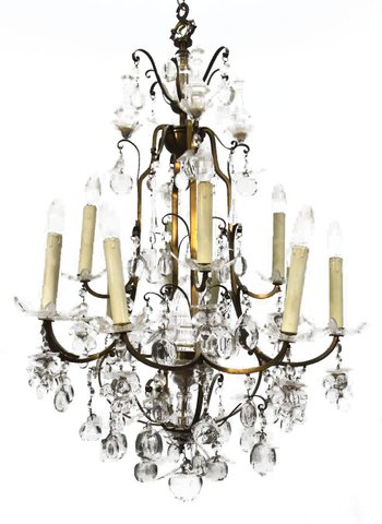 Baccarat fruit chandelier