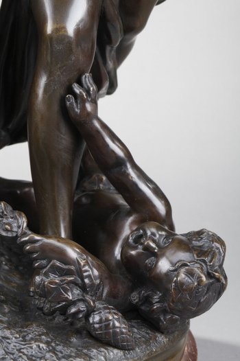 Bacchantes And Dancing Putti After Clodion