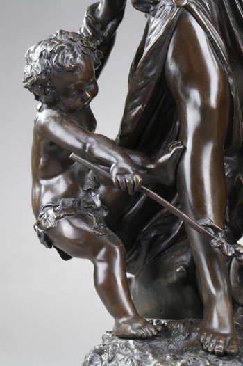 Bacchantes And Dancing Putti After Clodion