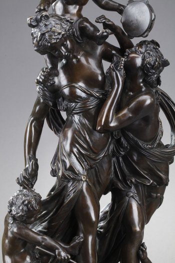 Bacchantes And Dancing Putti After Clodion
