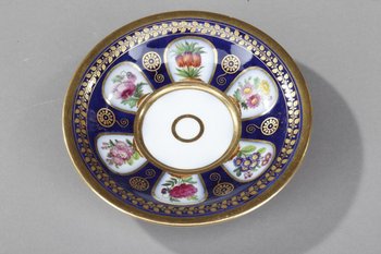 Paris Porcelain Coffee Set 6 Pieces Charles X Style