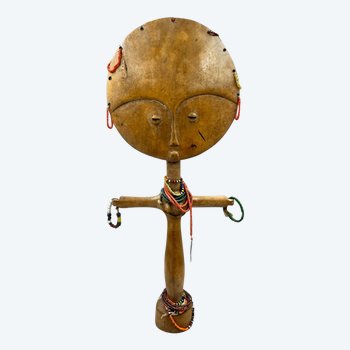 FERTILITY DOLLS Akua'ba - Ashanti culture, Ghana - First half of the 20th century