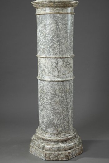 Gaine Décorative En Albâtre d'époque Louis-philippe