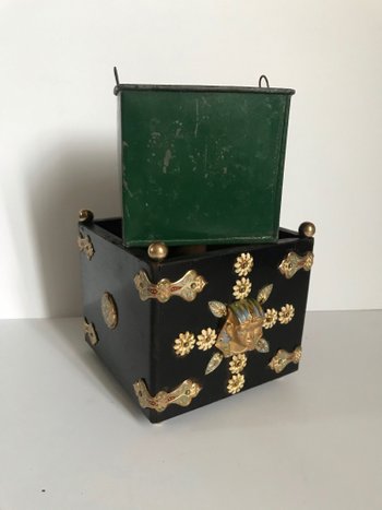 Hand planter and its Napoleon III zinc basin