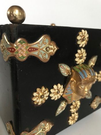 Hand planter and its Napoleon III zinc basin