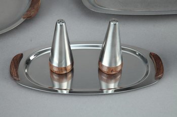Stainless Steel Tableware - Lundtofte Et Dana Dfa, Denmark