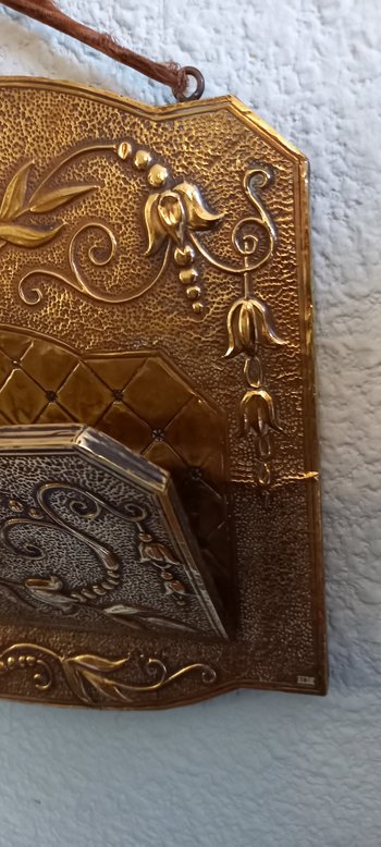Briefhalter / Jugendstil des 19. Jahrhunderts