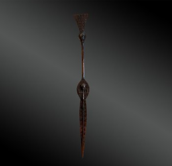 SCEPTER of AUTHORITY called Kibango - Luba culture, Democratic Republic of Congo - First half of the 20th century