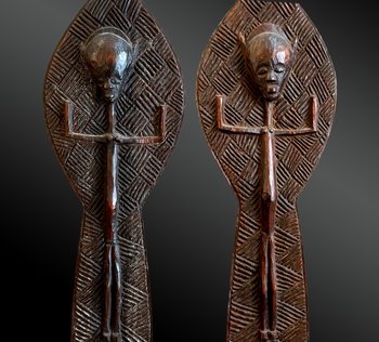 SCEPTER of AUTHORITY called Kibango - Luba culture, Democratic Republic of Congo - First half of the 20th century