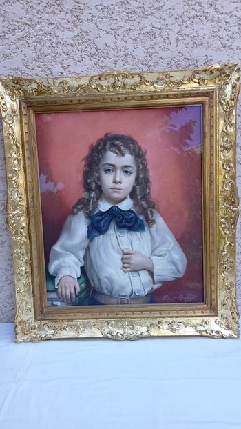 Pastel / Bernard Pegot XIXth