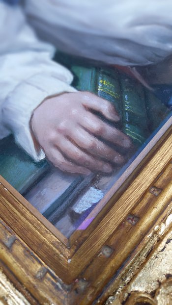 Pastel / Bernard Pegot XIXth