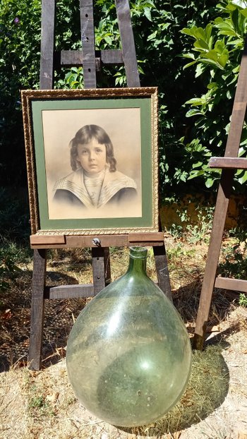 ritratto a pastello secco / XIX secolo