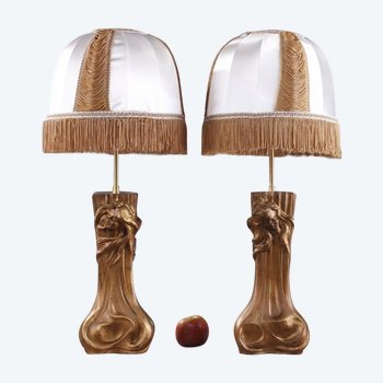 Two Art Nouveau Vases