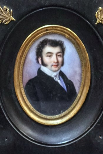 Miniature on ivory by FEULARD, 1826