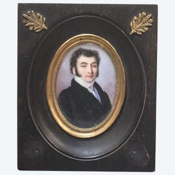 Miniature on ivory by FEULARD, 1826