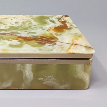 1960 Erstaunliche Onyx-Box. Hergestellt in Italien