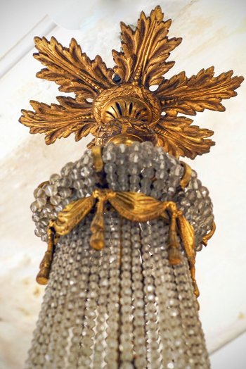 L XVI style MONGOLFIERE LIGHT, early XXth century