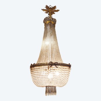 L XVI style MONGOLFIERE LIGHT, early XXth century