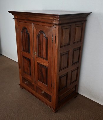 Petite Armoire à Épices en Teck de Pondichéry – Fin XIXe