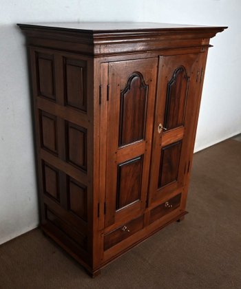 Petite Armoire à Épices en Teck de Pondichéry – Fin XIXe