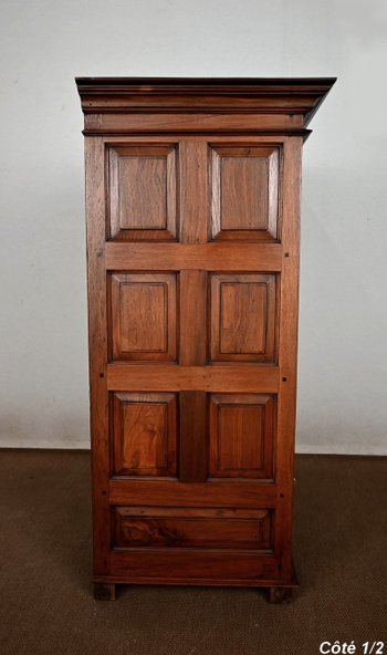 Petite Armoire à Épices en Teck de Pondichéry – Fin XIXe