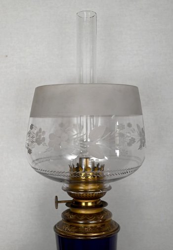 Coppia di lampade a olio in terracotta - Inizio XX secolo