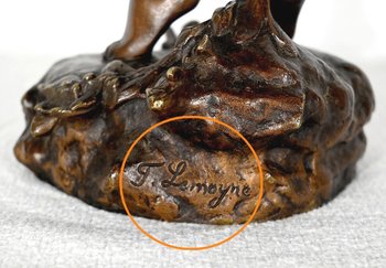 Bronzo "Victoria", di F. Lemoyne - Inizio XX secolo