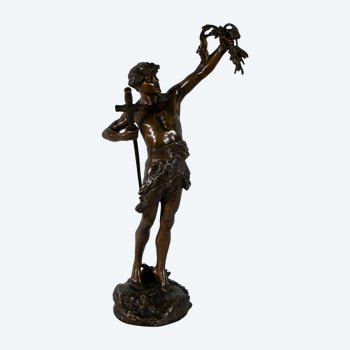 Bronze "Victoria", von F. Lemoyne - Anfang 20.