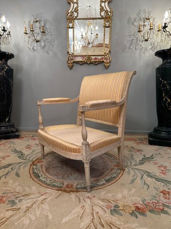 Marquise En Bois Laque Epoque Directoire Vers 1790
