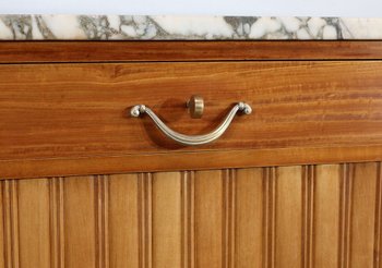 Buffet en Acajou blond de Ceylan, Art Déco – Début XXe
