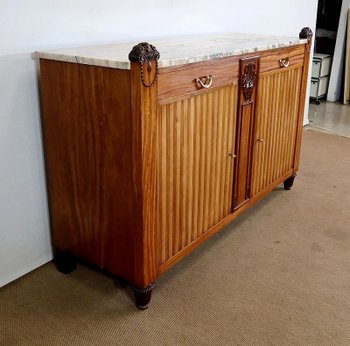Buffet en Acajou blond de Ceylan, Art Déco – Début XXe