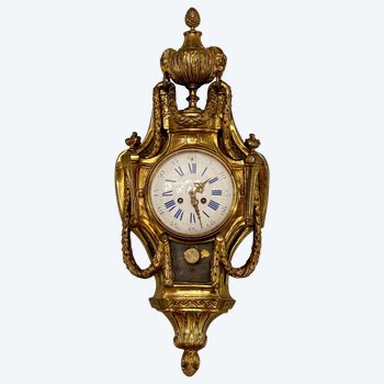 Cartel En Bronze Dore De Style Louis XVI Epoque Napoleon III