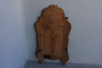 Miroir Provençal  Louis XV  Bois Sculpté Doré époque XVIIIème            