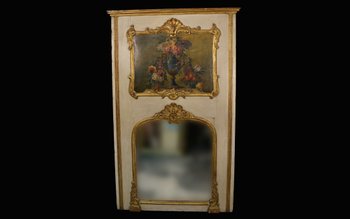 Trumeau de cheminée Louis XV, XVIIIème siècle 