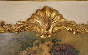 Trumeau de cheminée Louis XV, XVIIIème siècle 