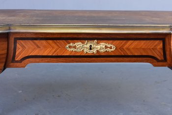             Scrittoio Napoleone III Ricco Bronzo Dorato Registro