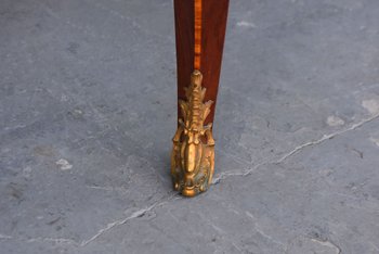             Scrittoio Napoleone III Ricco Bronzo Dorato Registro