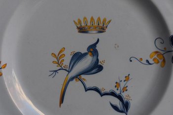 Pair Of Ceramic Dishes By Emile Gallé