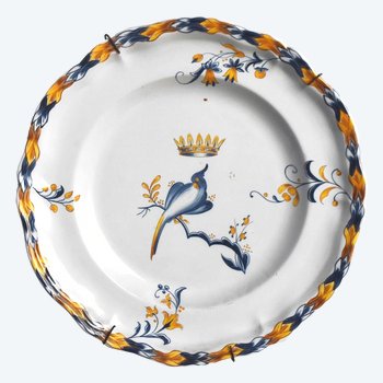 Pair Of Ceramic Dishes By Emile Gallé