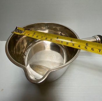 SOLID SILVER PAN