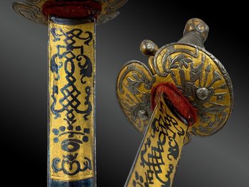 COURT SWORD of the ARENBERG FAMILY - Germany, Former Monarchy - XVIIIth century